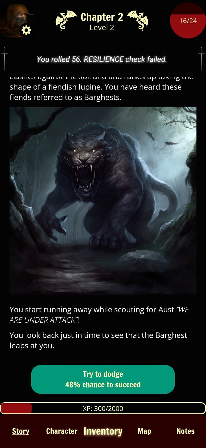 Forgotten: D&D style text RPG screenshot 2 - screenshot