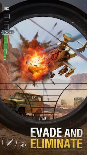 Warline：Sniper Strike screenshot 1 - screenshot