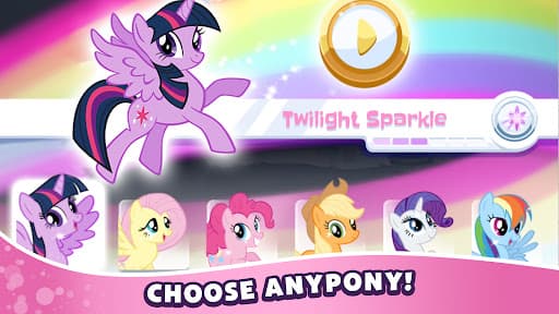 My Little Pony Rainbow Runners screenshot 1 - screenshot