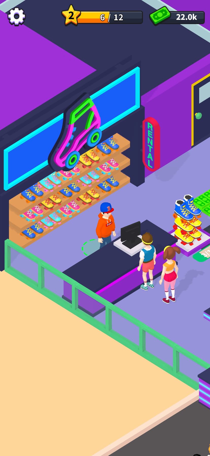 Skate Shop: Roller Disco Dance screenshot 1 - screenshot