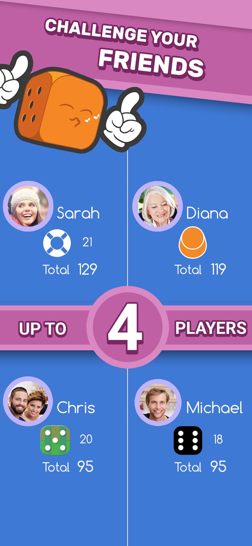 Dice Clubs® Yatzy Multiplayer screenshot 2 - screenshot