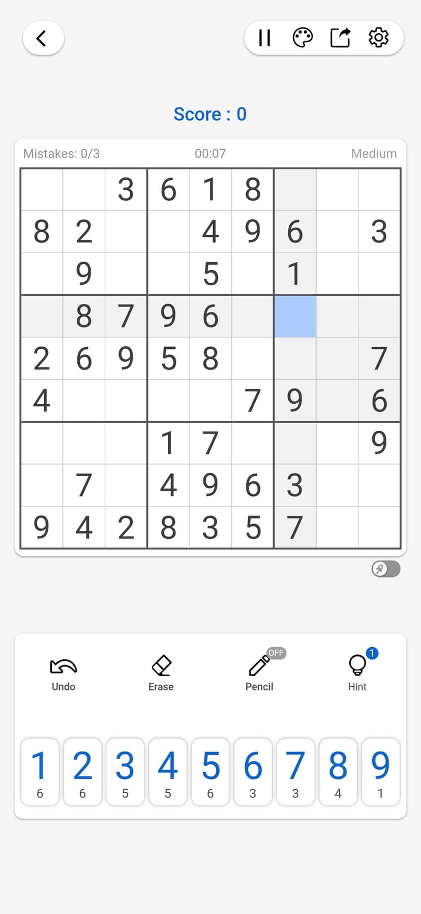 Sudoku - Number Brain Games screenshot 2 - screenshot