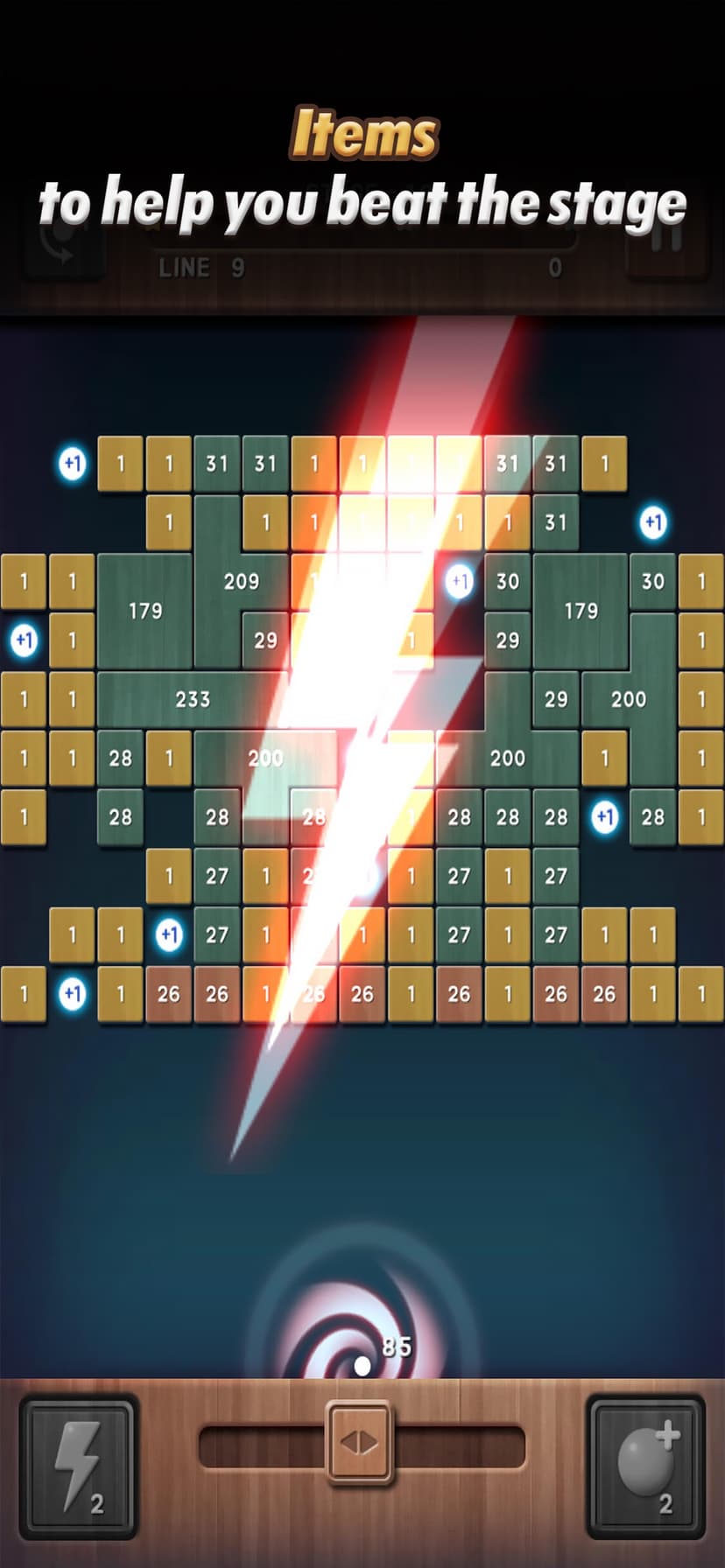 Swipe Brick Breaker: The Blast screenshot 5 - screenshot