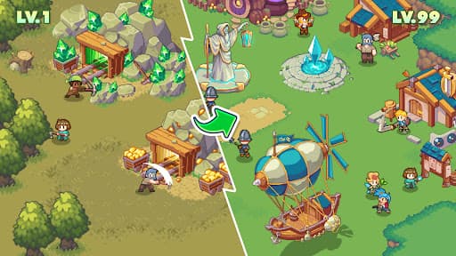 Guardian War: RPG Pixel Hero screenshot 18 - screenshot