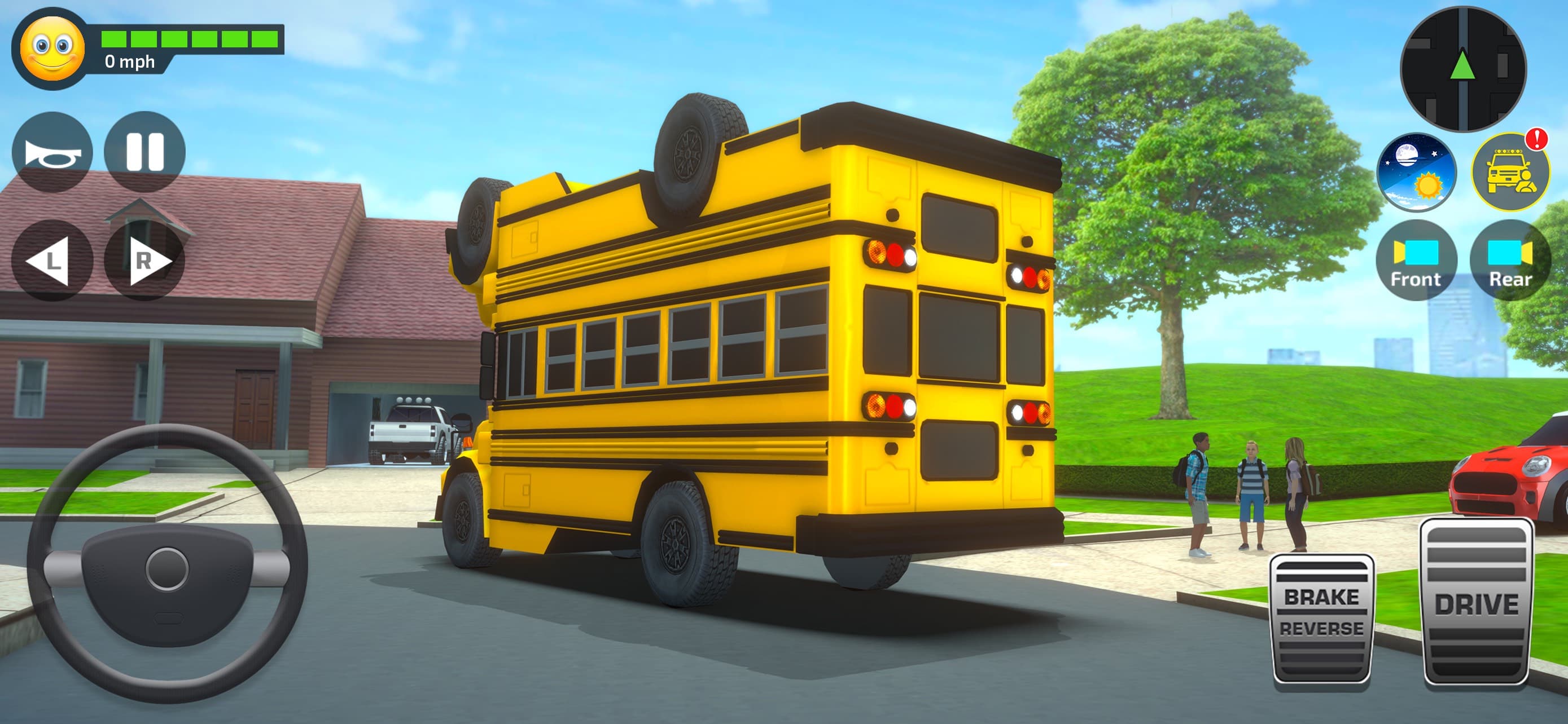 School Bus Simulator Drive 3D screenshot 1 - screenshot