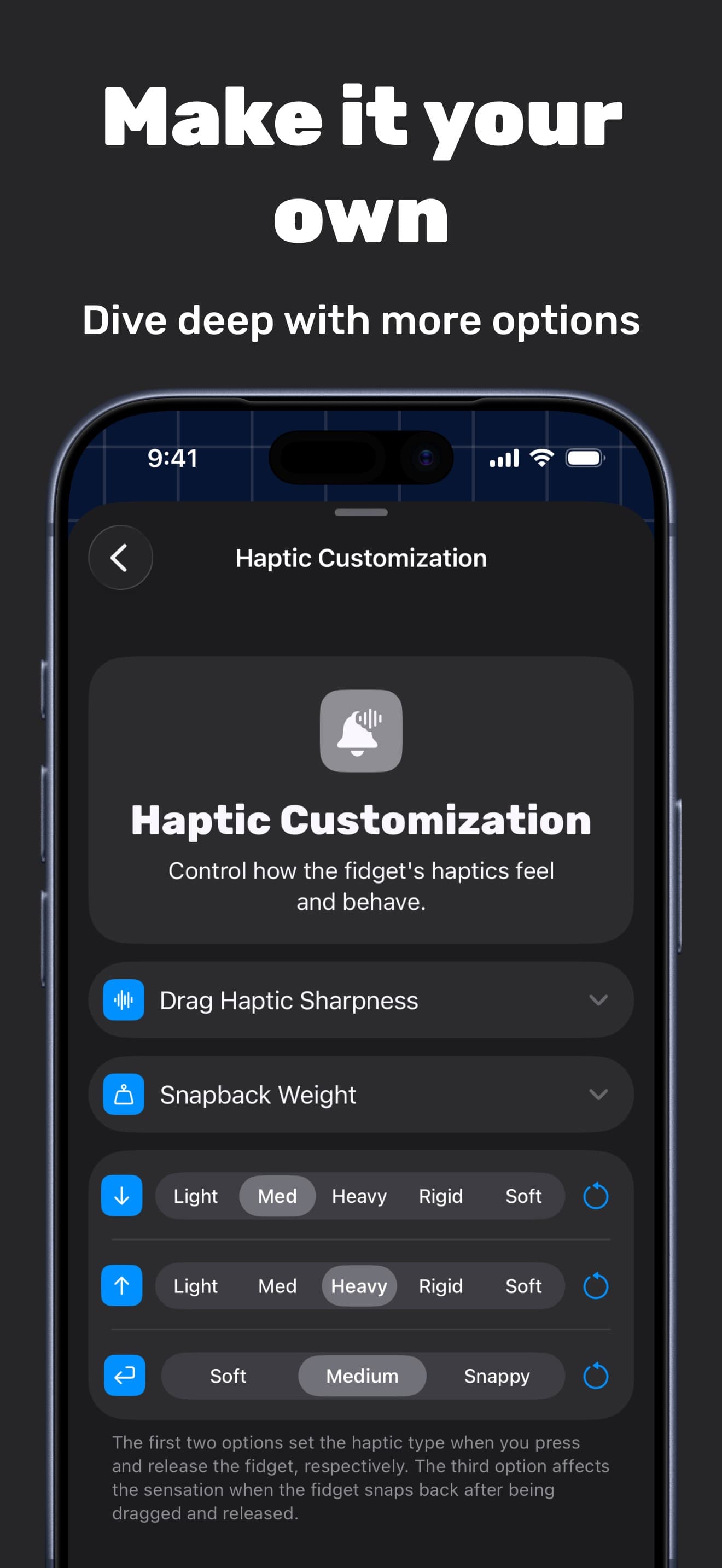 Fidgetable: Haptic Fidget Toy screenshot 7 - screenshot