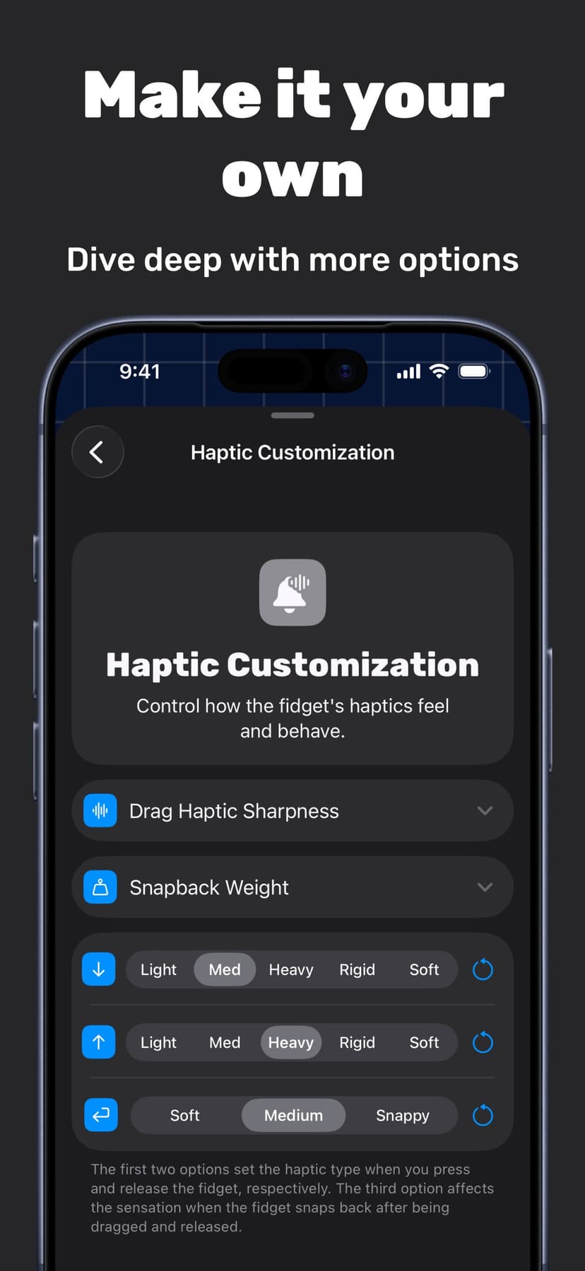 Fidgetable: Haptic Fidget Toy screenshot 7 - screenshot