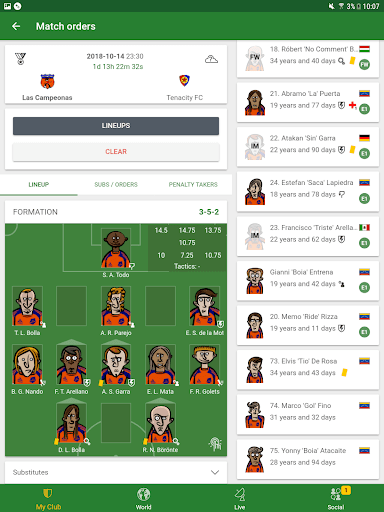 Hattrick Football Manager Game screenshot 12 - screenshot