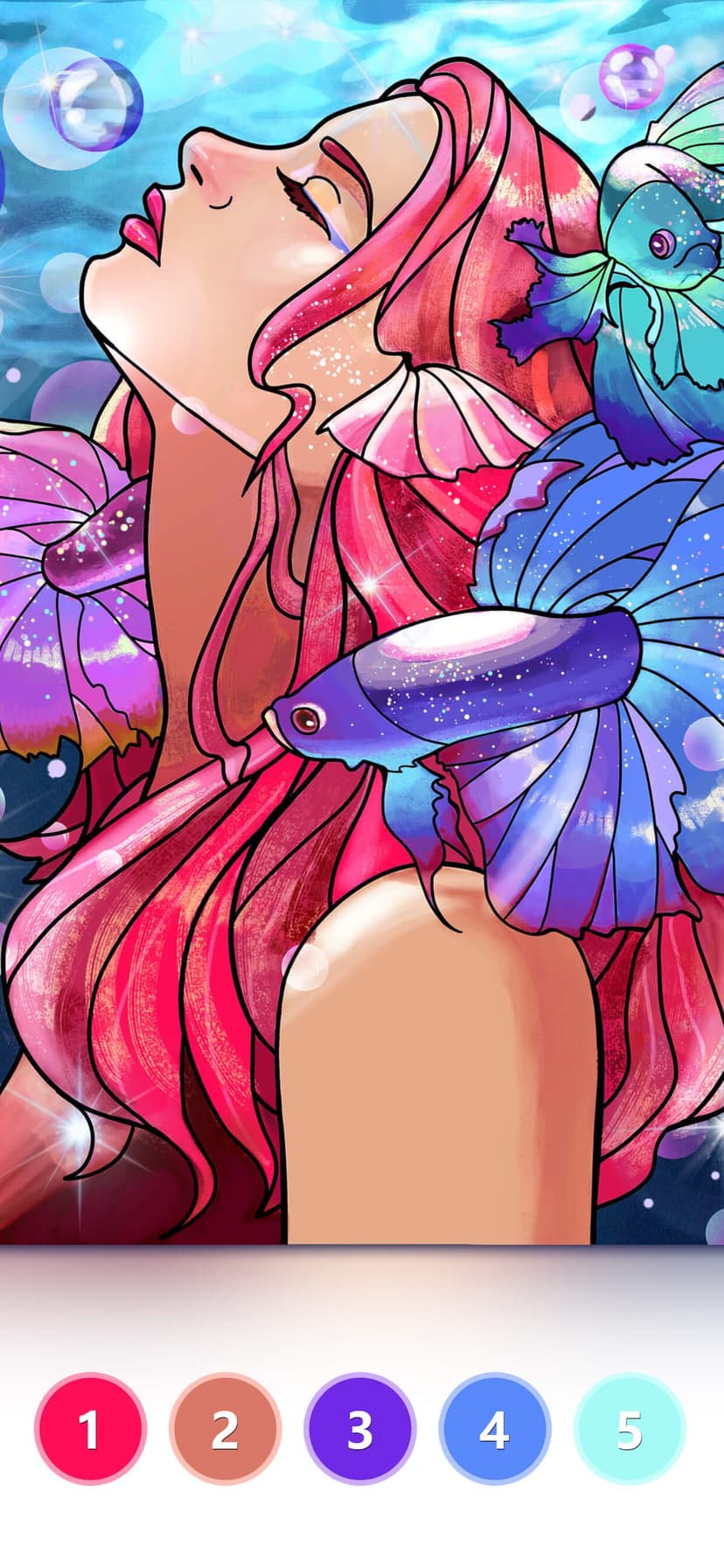 Tap Color - Paint by Number screenshot 2 - screenshot