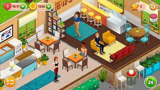 Mansion Cafe: Match 3 & Design screenshot 5 - screenshot