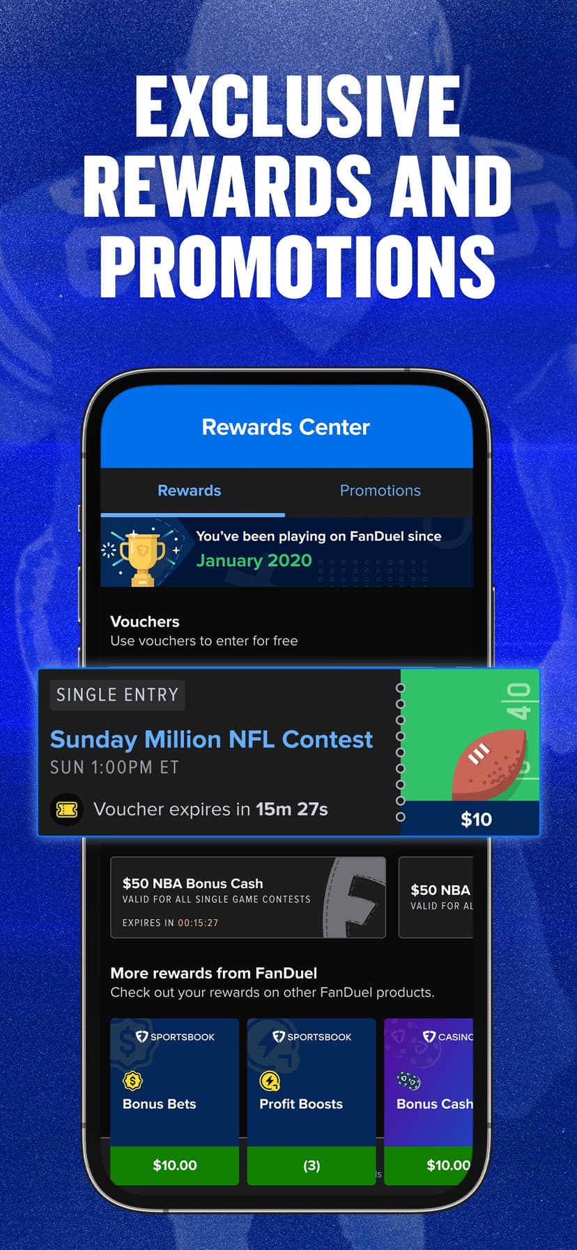 FanDuel Fantasy Sports screenshot 4 - screenshot