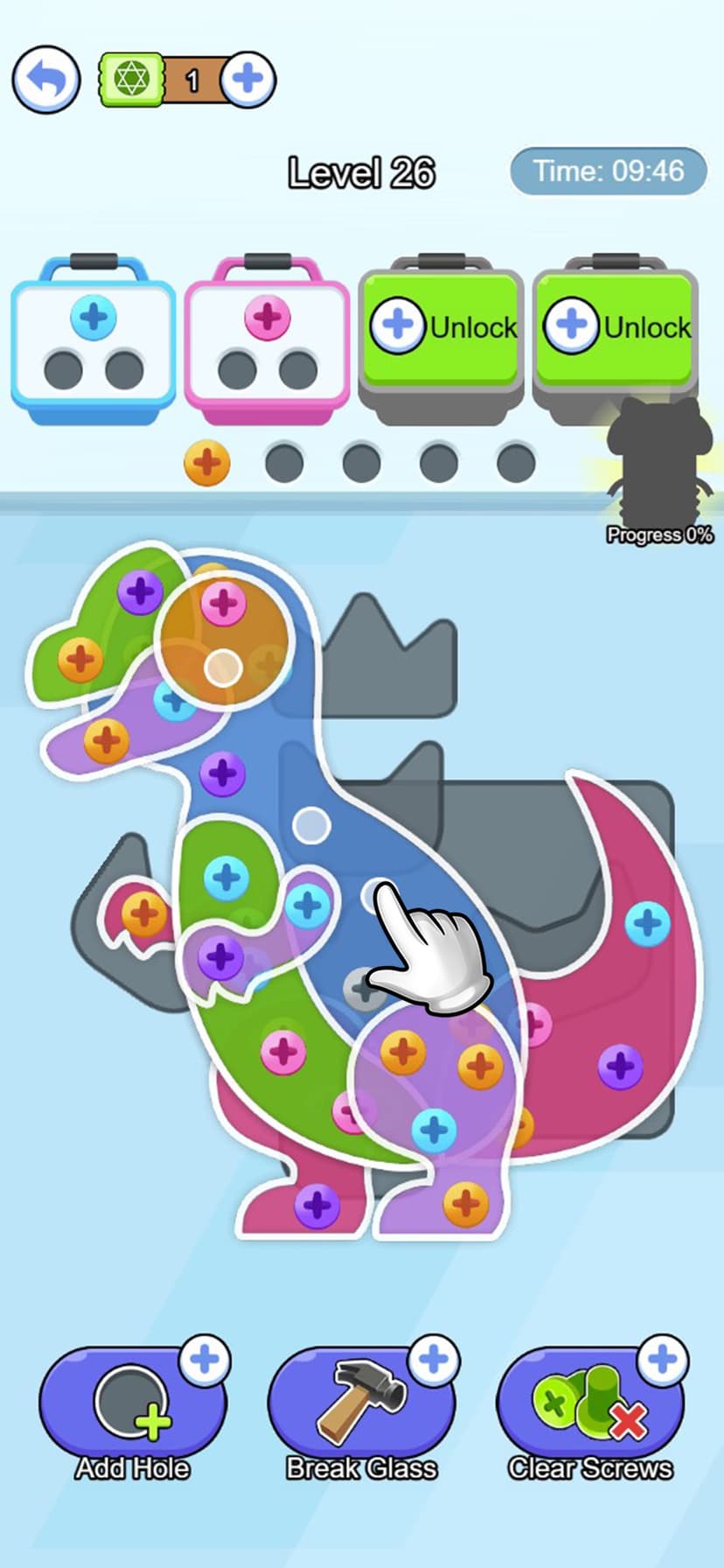 Screw Pin Jam Puzzle screenshot 2 - screenshot