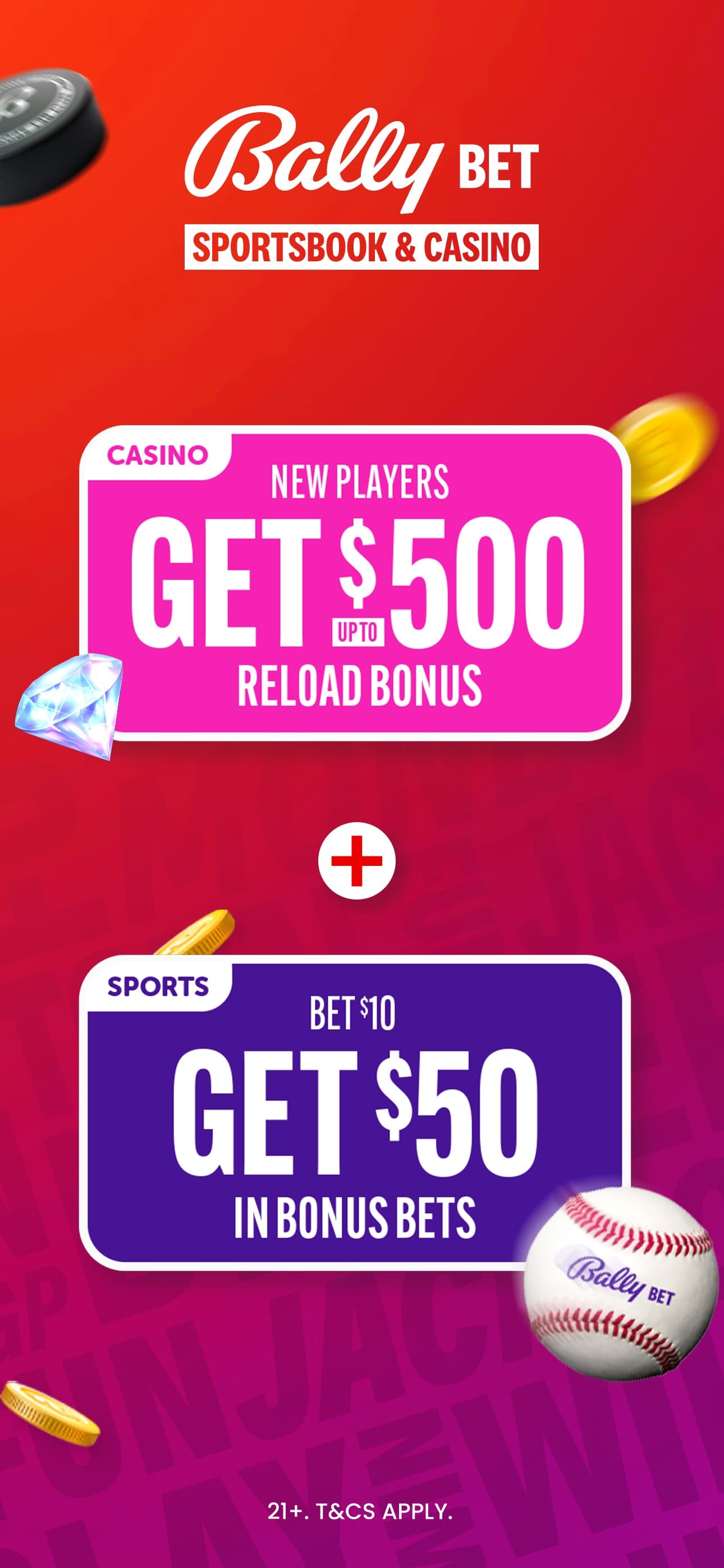 Bally Bet Sportsbook & Casino screenshot 1 - screenshot