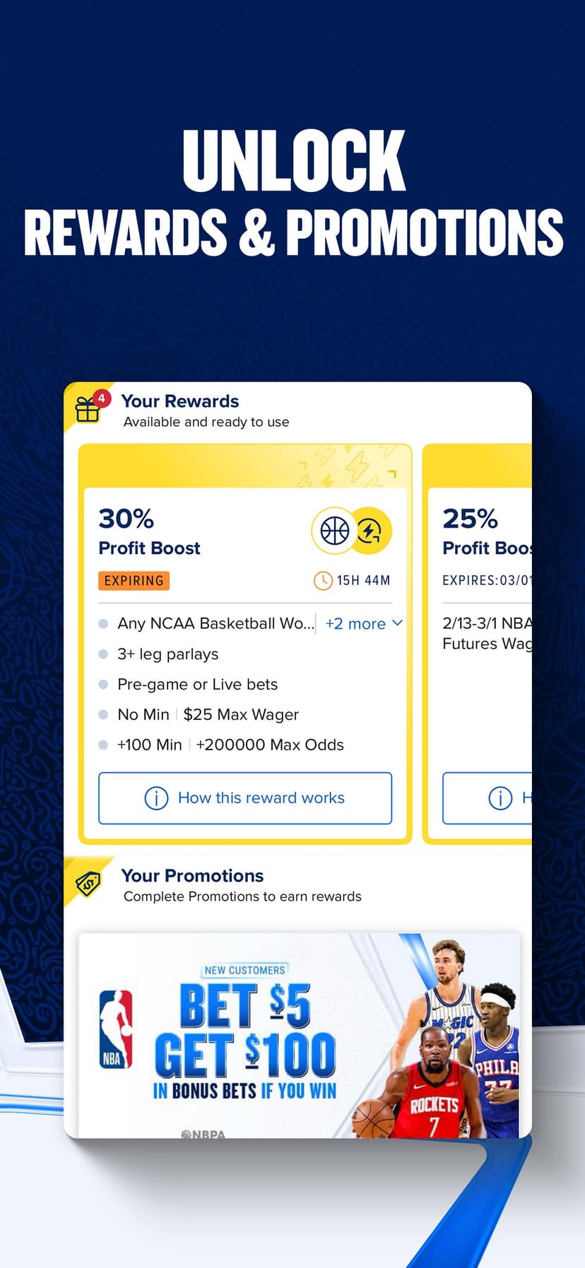 FanDuel Sportsbook & Casino screenshot 3 - screenshot