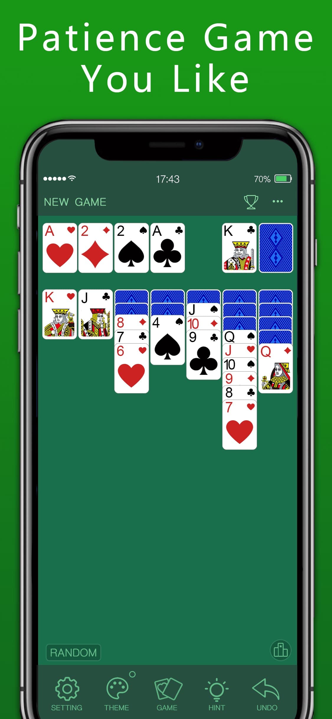 Klondike & Solitaire screenshot 1 - screenshot