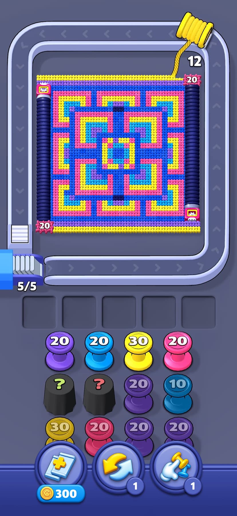 Yarn Loop: Knit Puzzle screenshot 2 - screenshot