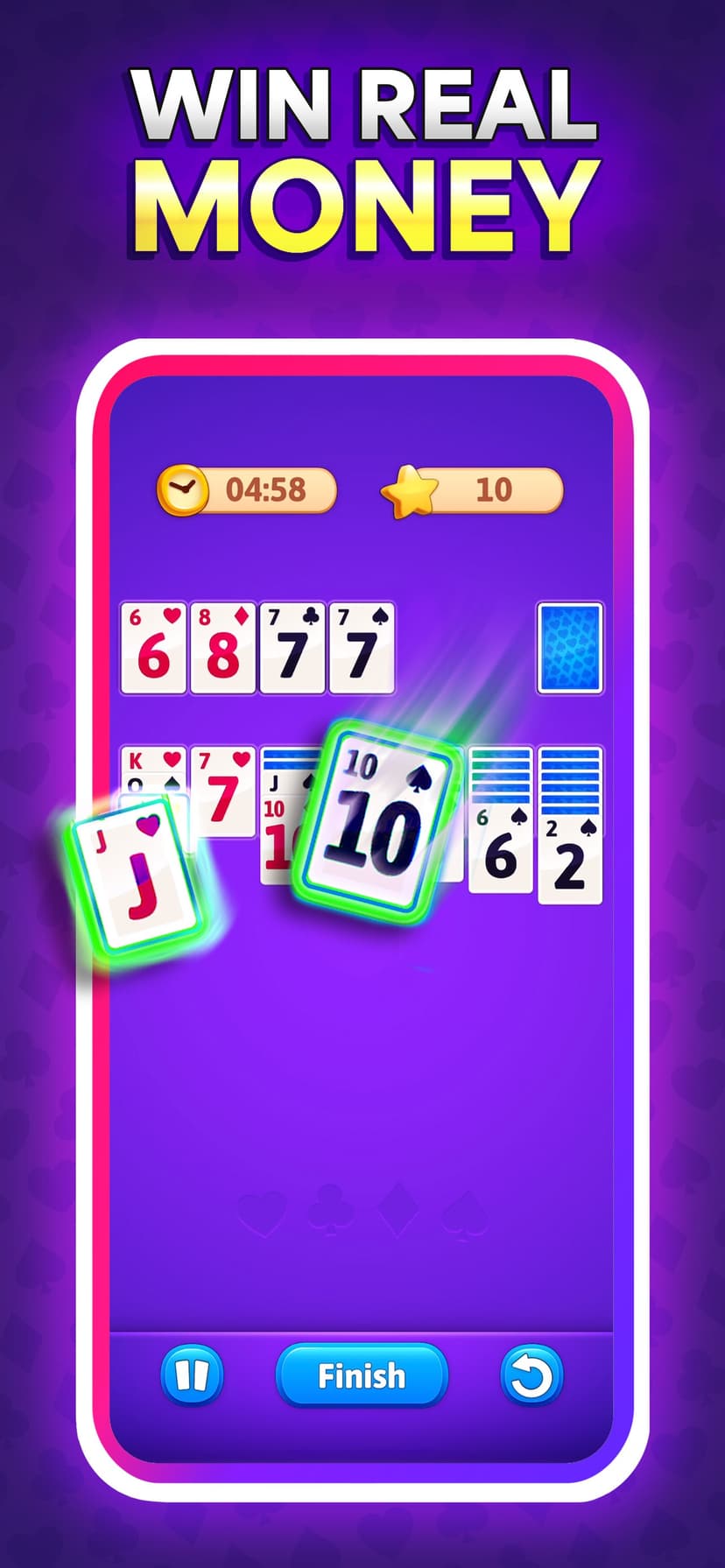 Solitaire Skillz - Win Cash screenshot 1 - screenshot