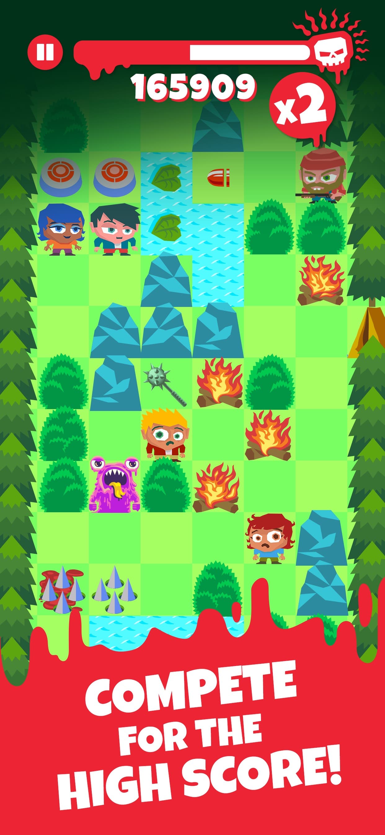 Slashy Camp - Endless Runner! screenshot 5 - screenshot