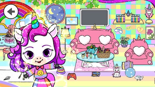 Tizi Town Home Decoration Game screenshot 1 - screenshot