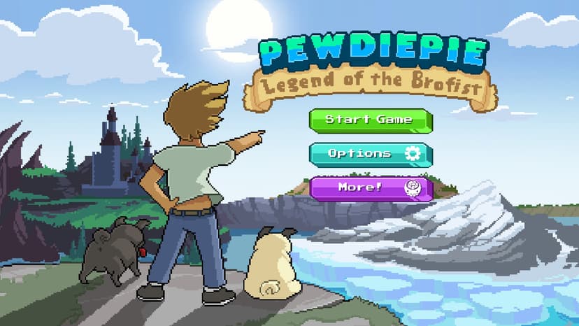 PewDiePie: Legend of Brofist screenshot 1 - screenshot
