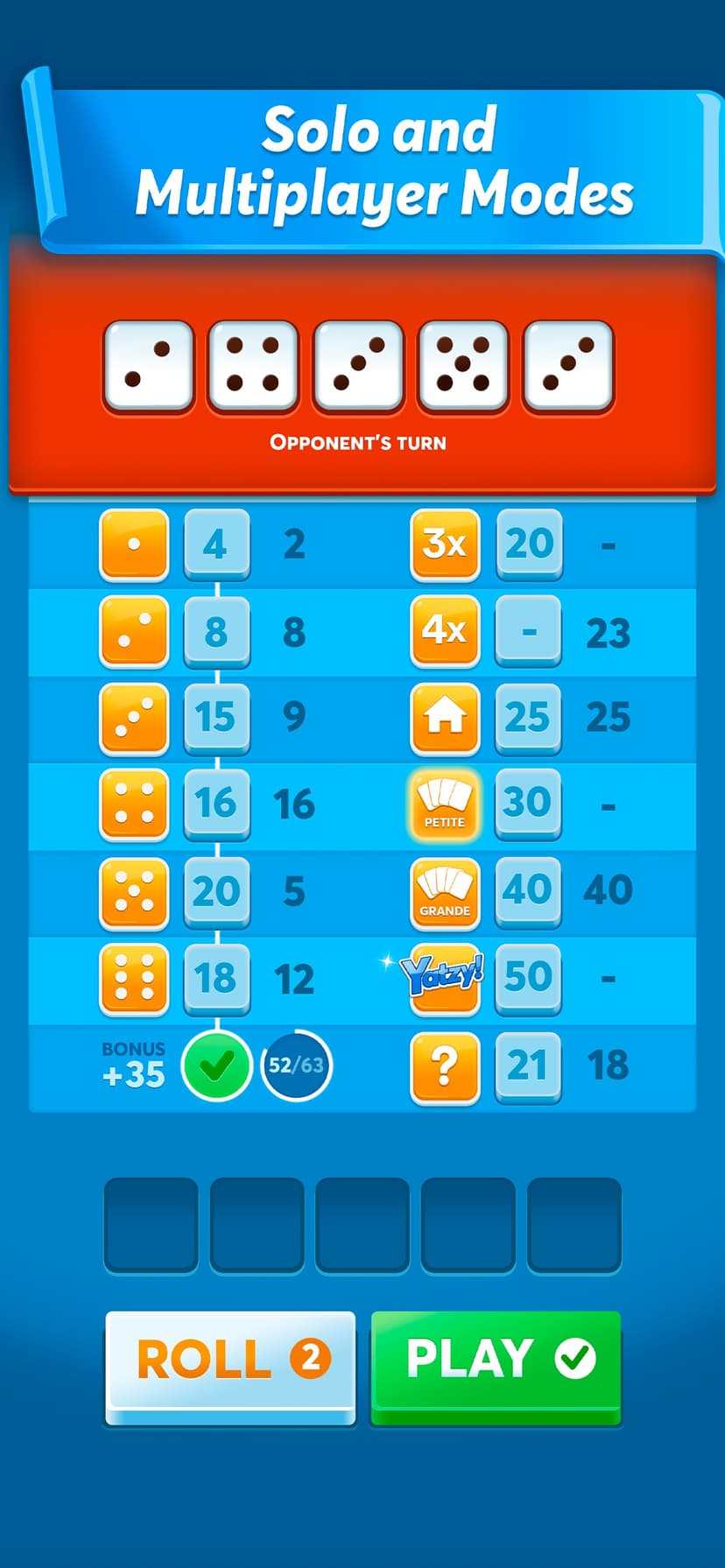 Yatzy - Classic Edition screenshot 3 - screenshot