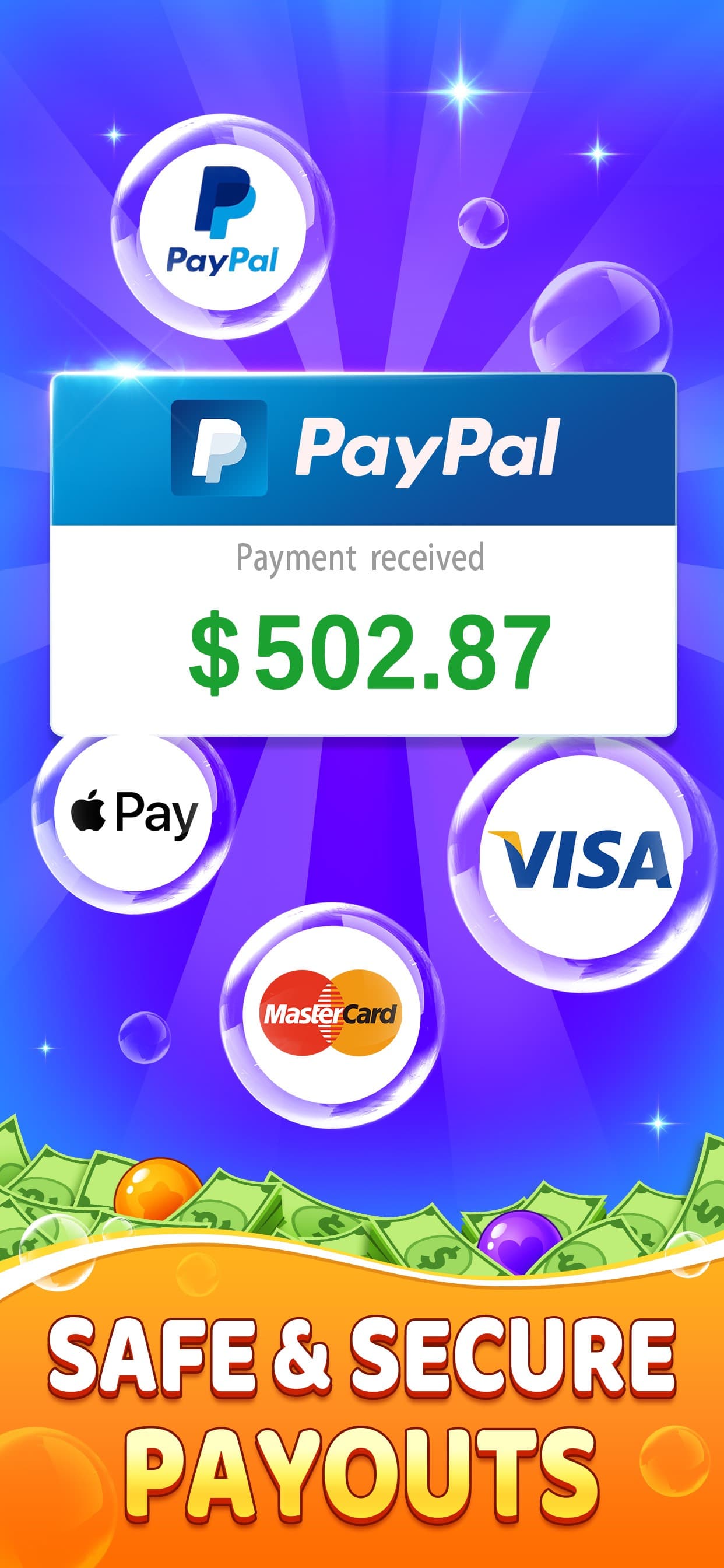 Bubble Clash: Win Real Cash screenshot 1 - screenshot