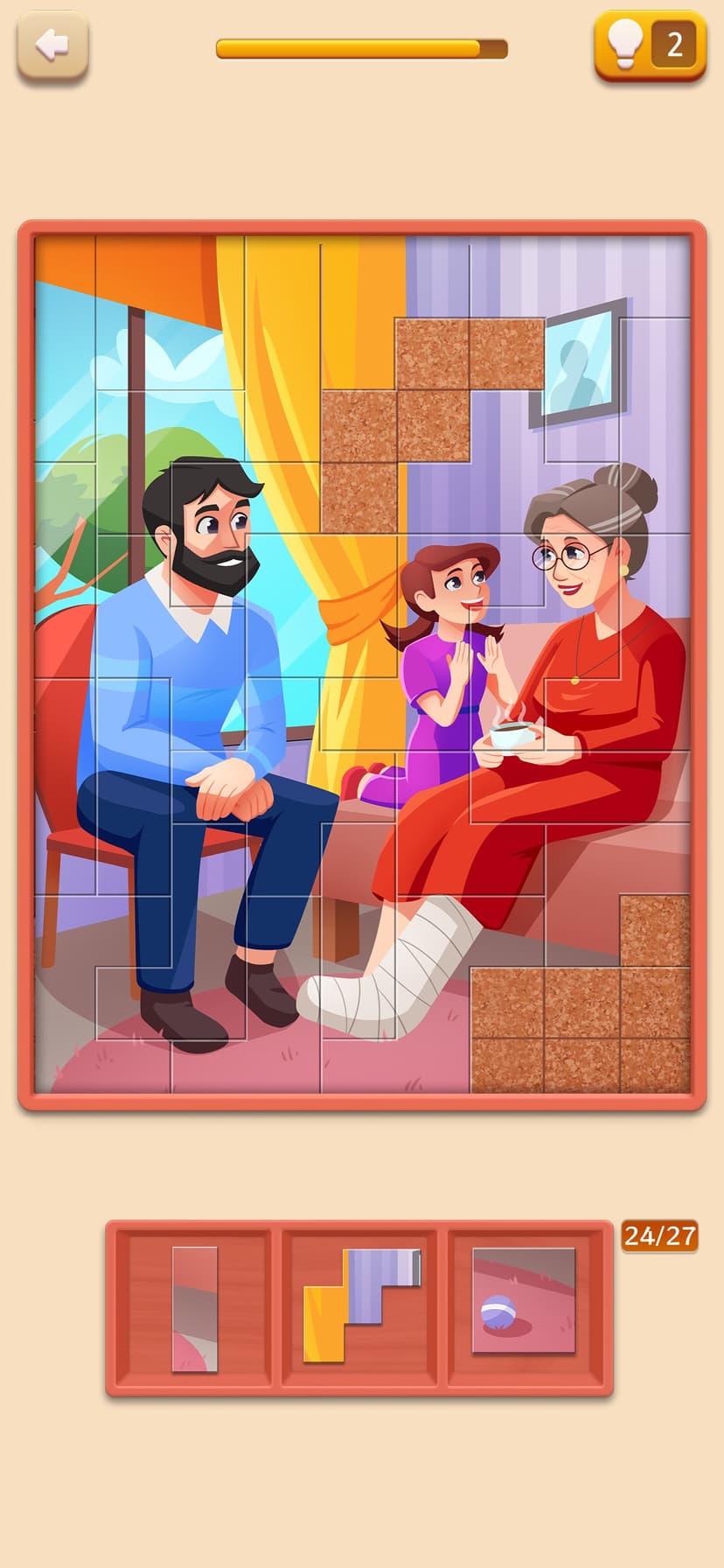 Fancy Puzzles: Jigsaw Art Game screenshot 1 - screenshot