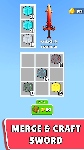 Craft Sword 3D: Monster Hunt screenshot 1 - screenshot