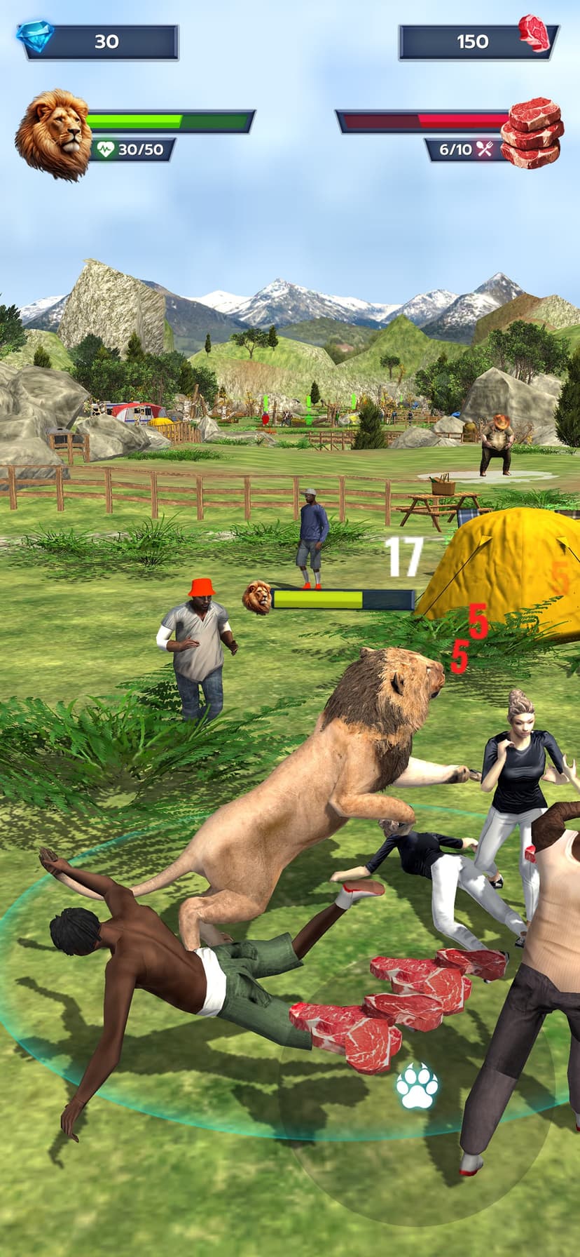 Lion Survival - Wild Beast Sim screenshot 6 - screenshot