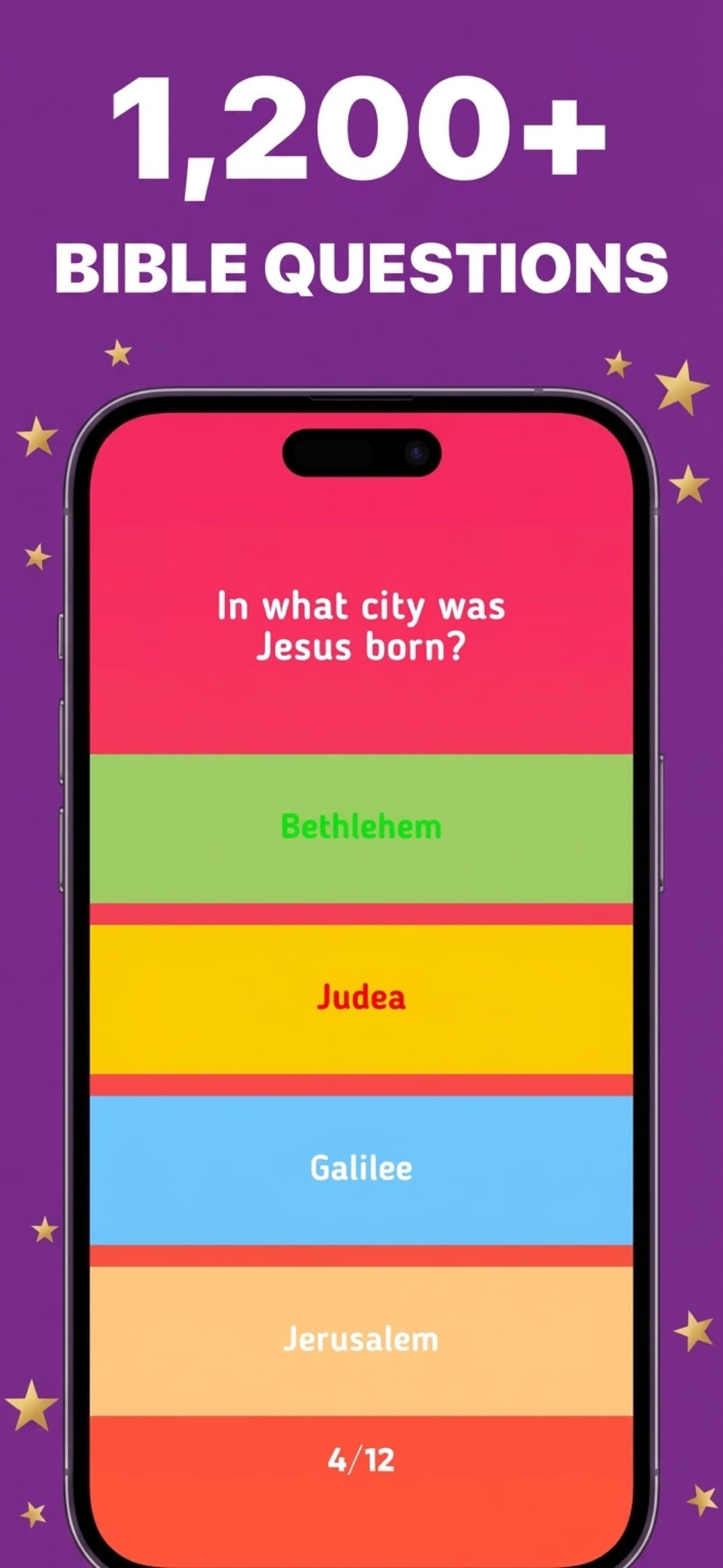 Bible Trivia Quiz - Fun Game screenshot 3 - screenshot