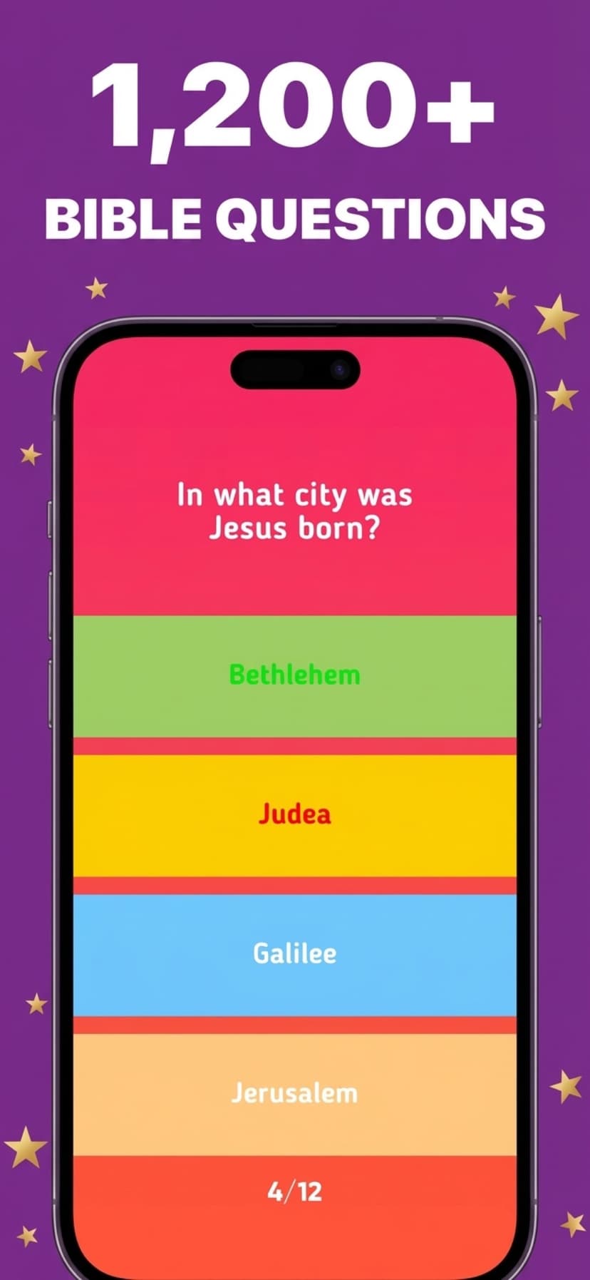 Bible Trivia Quiz - Fun Game screenshot 3 - screenshot