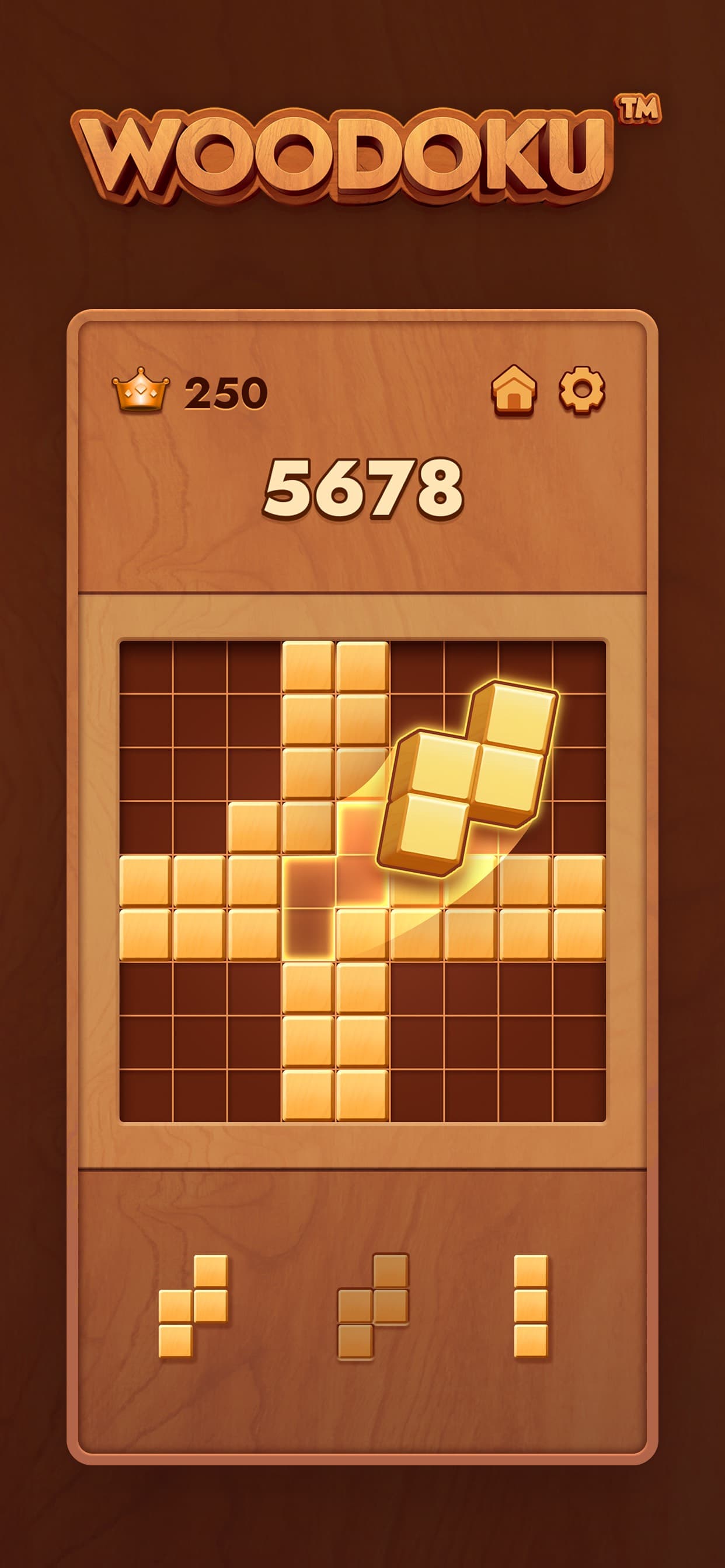 Woodoku - Wood Block Puzzles screenshot 1 - screenshot