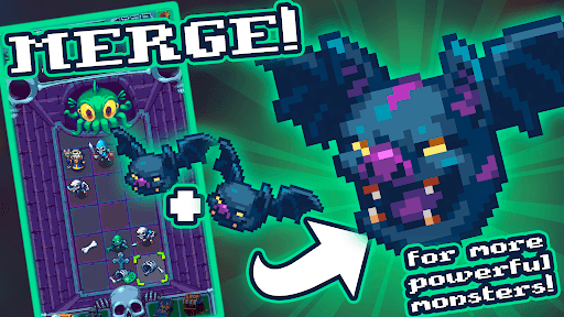 NecroMerger - Idle Merge Game screenshot 1 - screenshot
