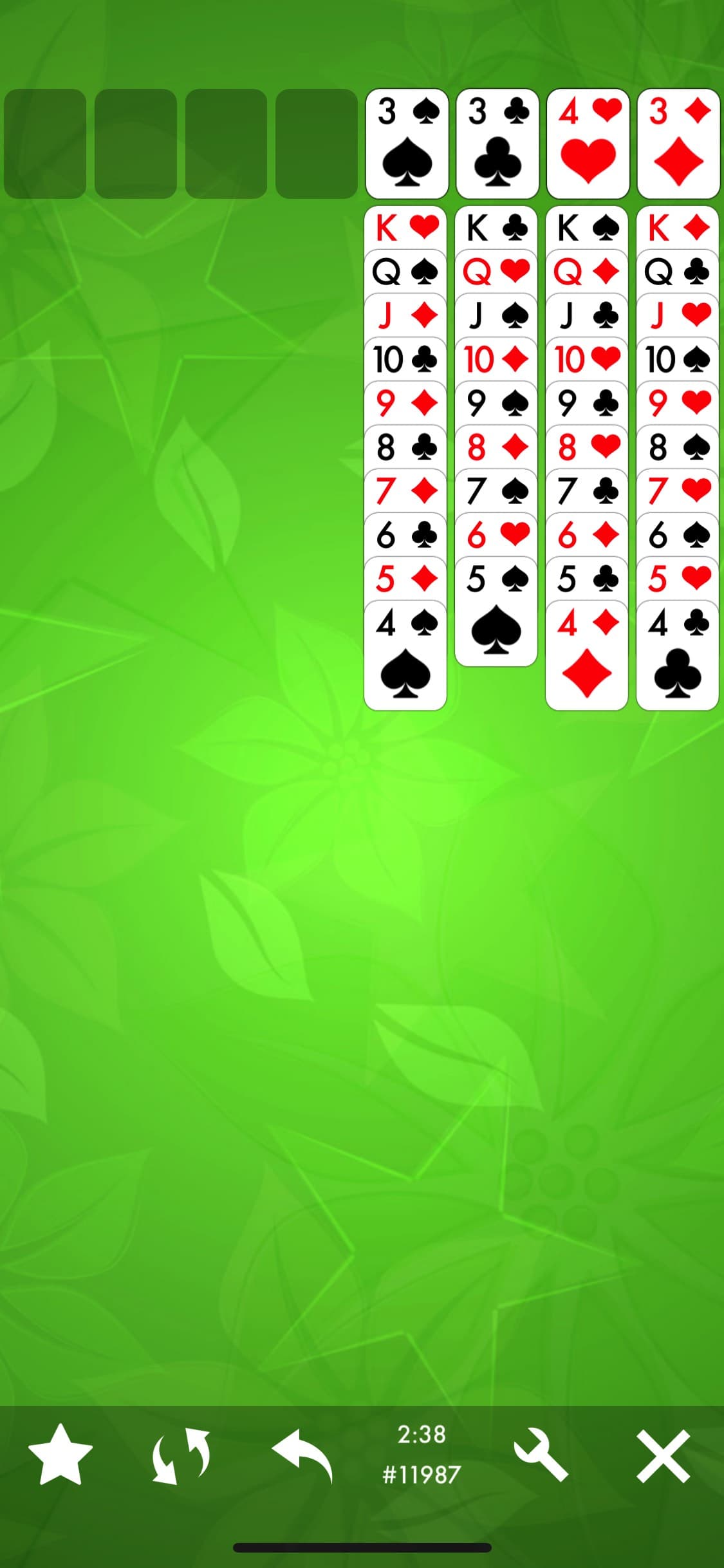 FreeCell Solitaire Card Game. screenshot 5 - screenshot