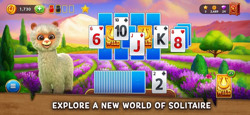 Solitaire Golden Prairies screenshot 1 - screenshot