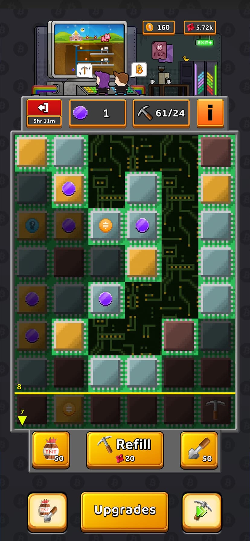 Bitcoin Miner: Idle Tycoon screenshot 4 - screenshot