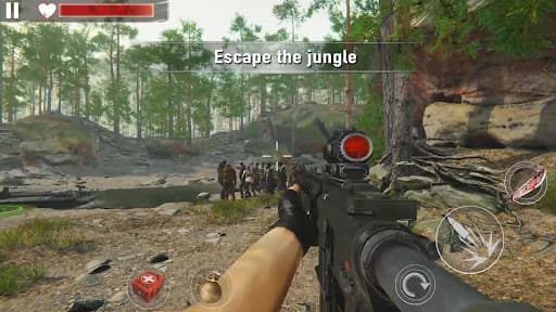 Fire Apocalypse: Zombie Games screenshot 6 - screenshot