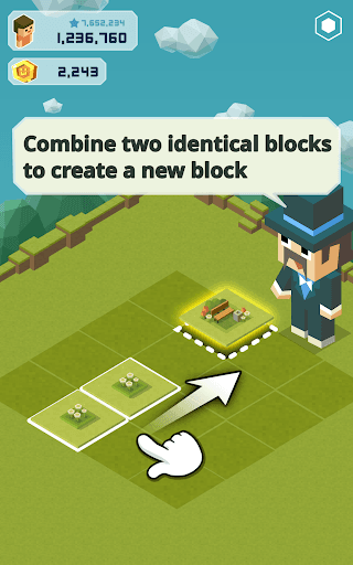 Merge Tycoon: 2048 Theme Park screenshot 7 - screenshot
