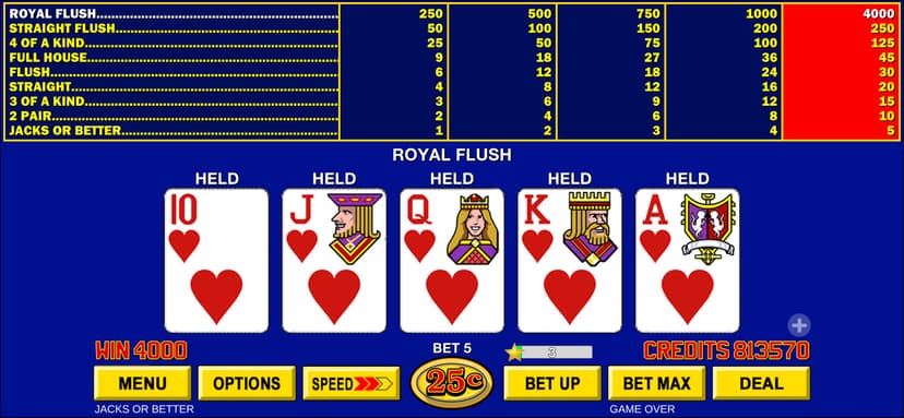 Video Poker ™ - Classic Games screenshot 2 - screenshot