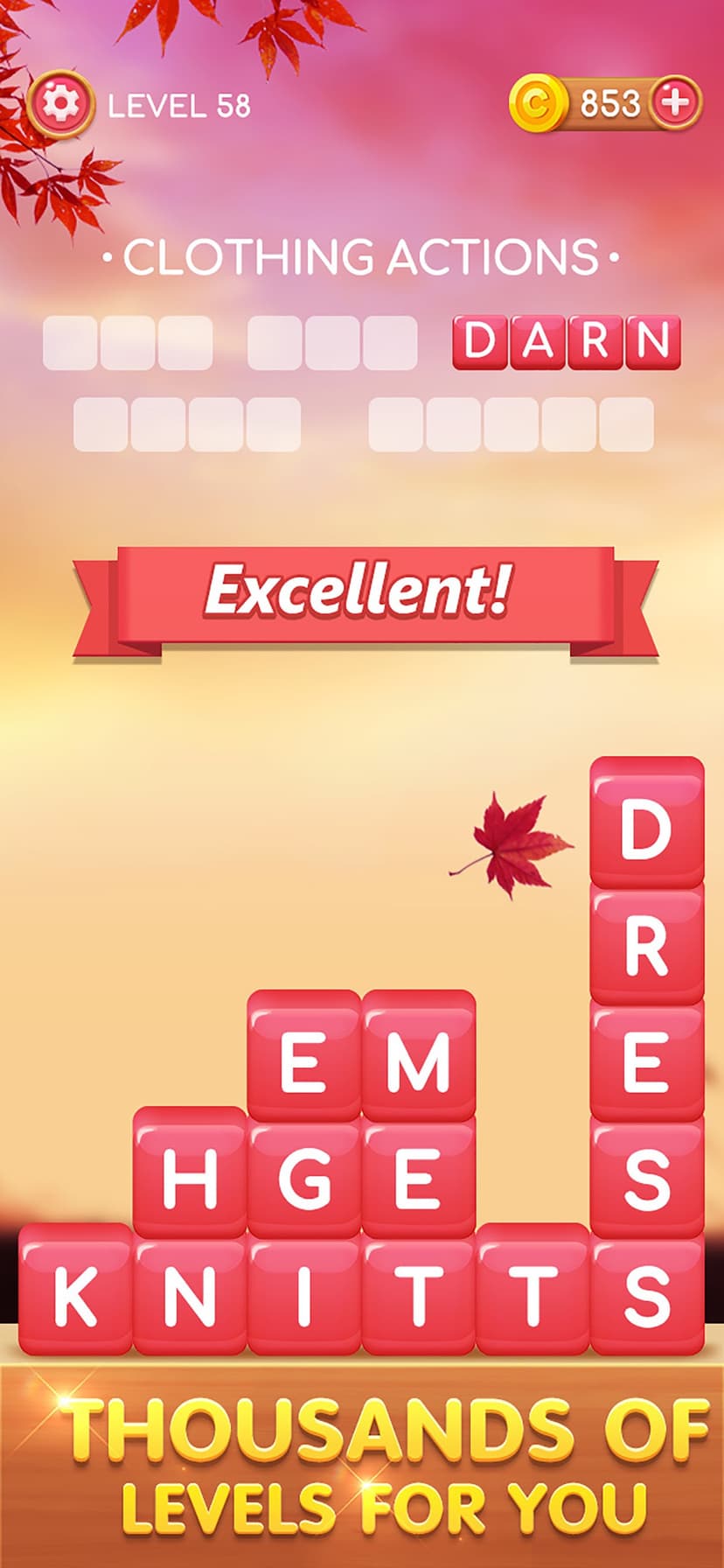 Word Swipe Puzzle screenshot 4 - screenshot