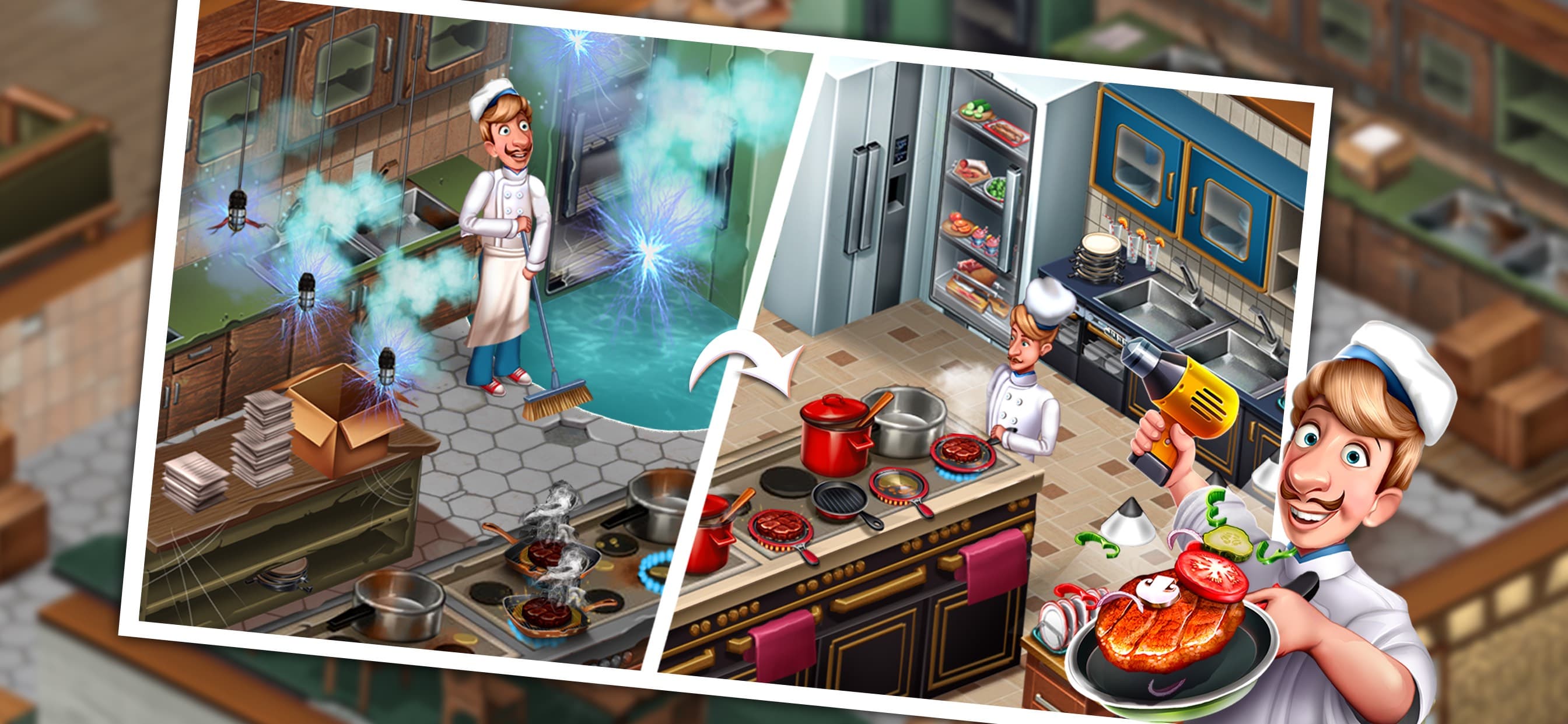 Cooking Team: Restaurant Games screenshot 3 - screenshot