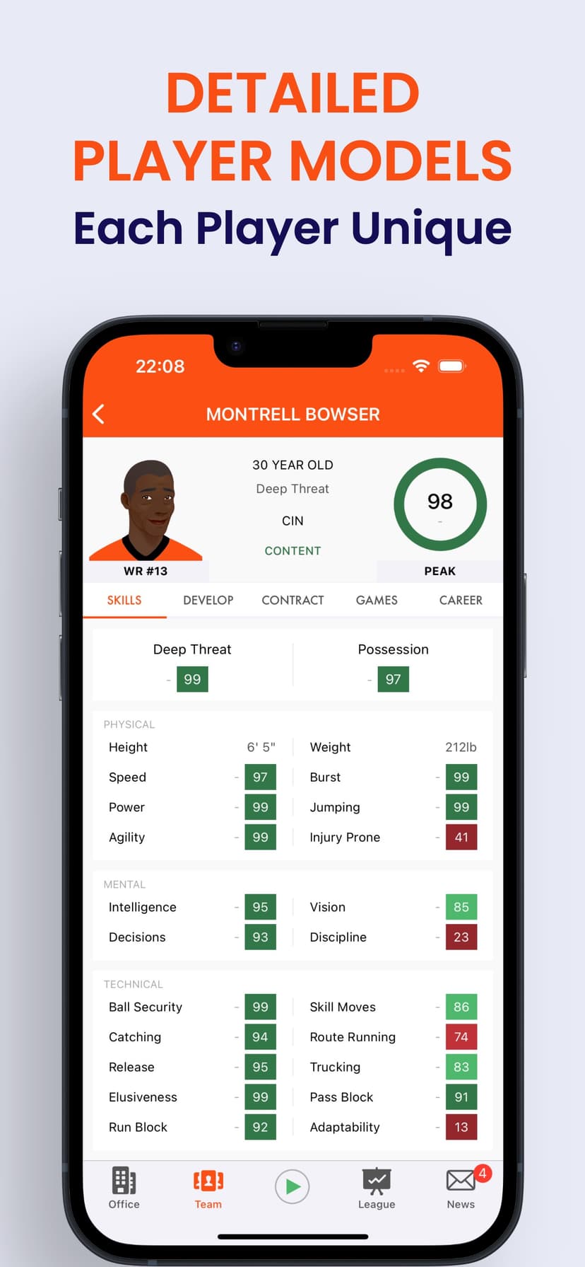 Pocket GM 3: Football Sim screenshot 7 - screenshot