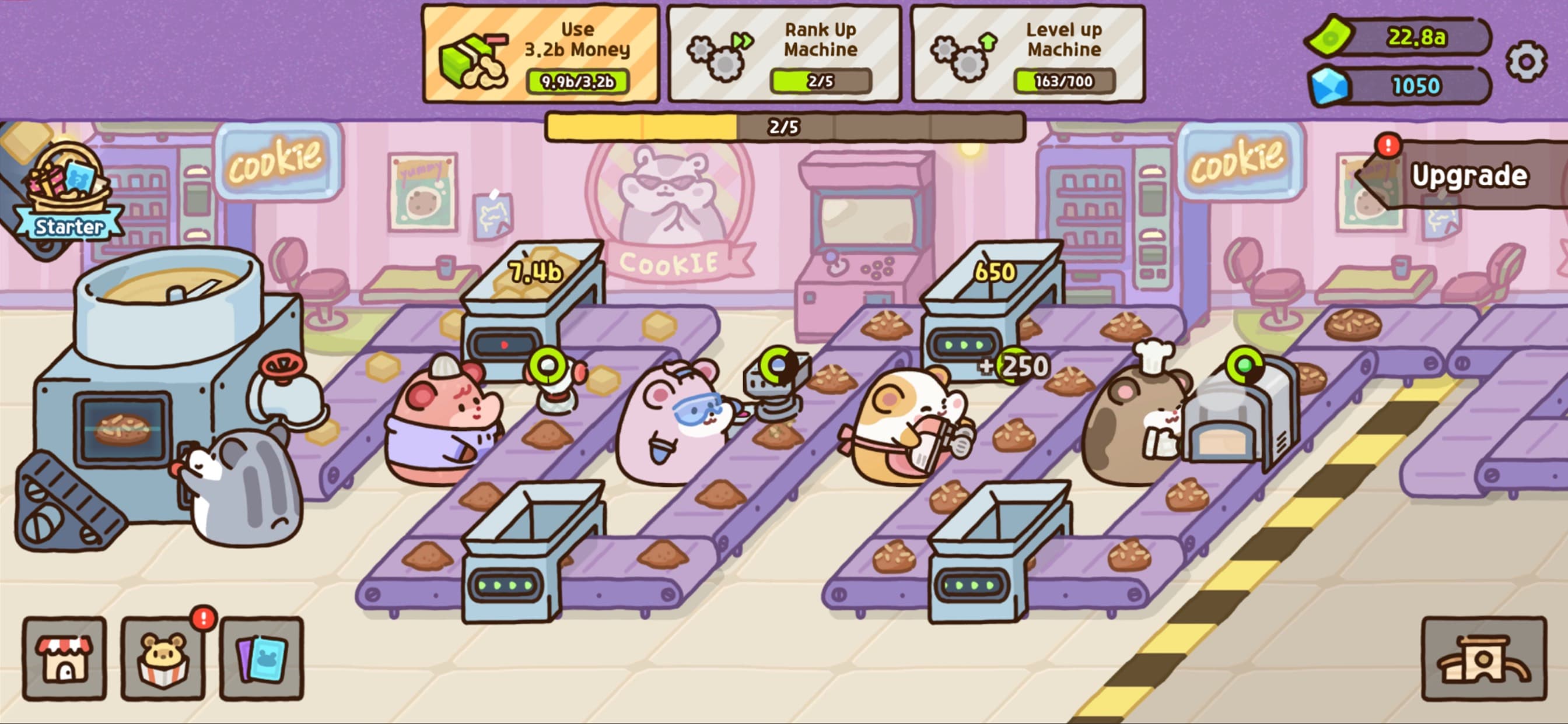 Tycoon Hamster Cookie Factory screenshot 6 - screenshot