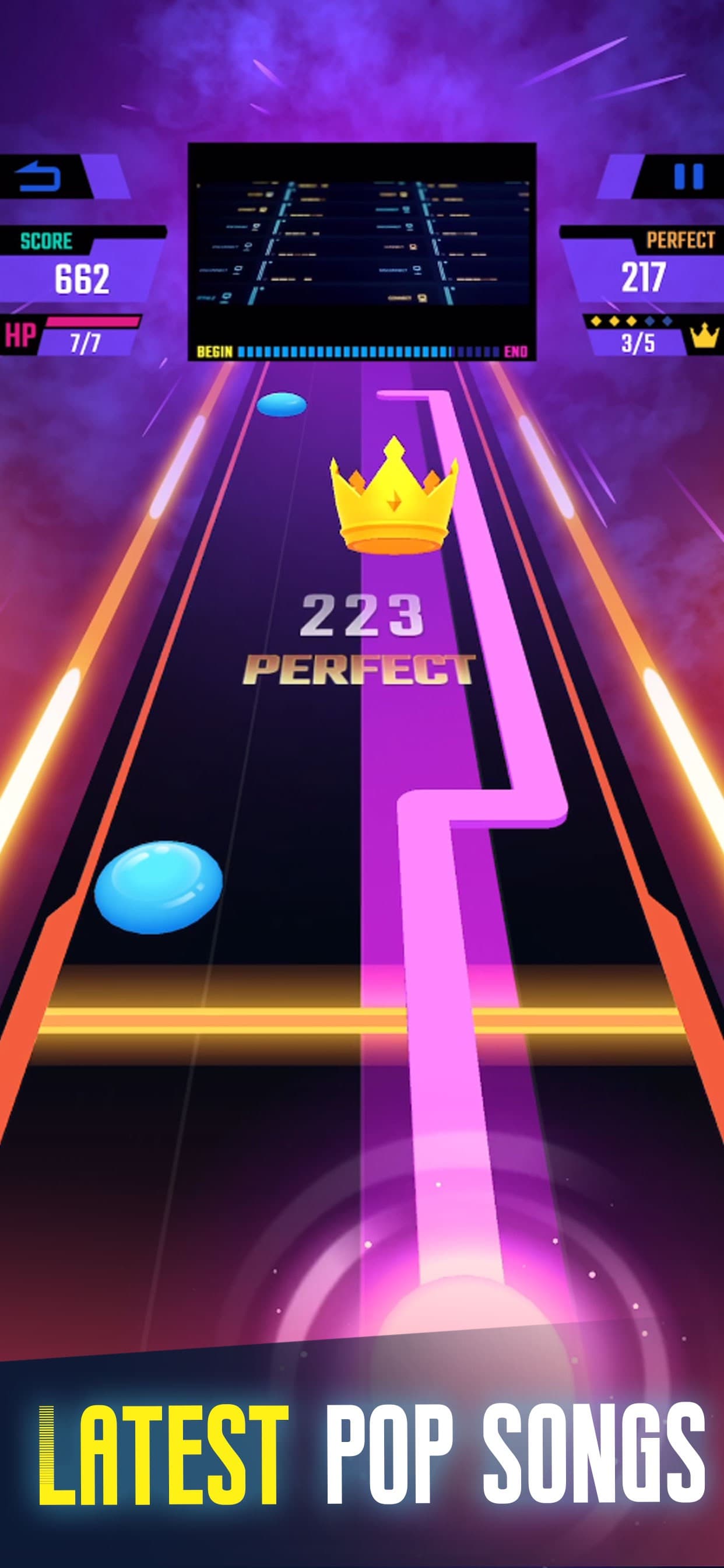 Tap Music 3D screenshot 2 - screenshot