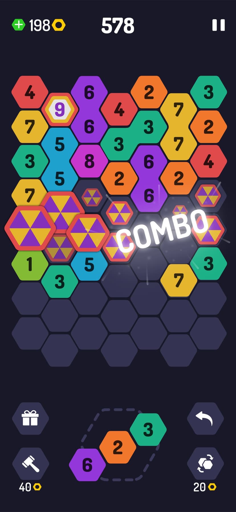 UP 9 - Hexa Puzzle! screenshot 3 - screenshot