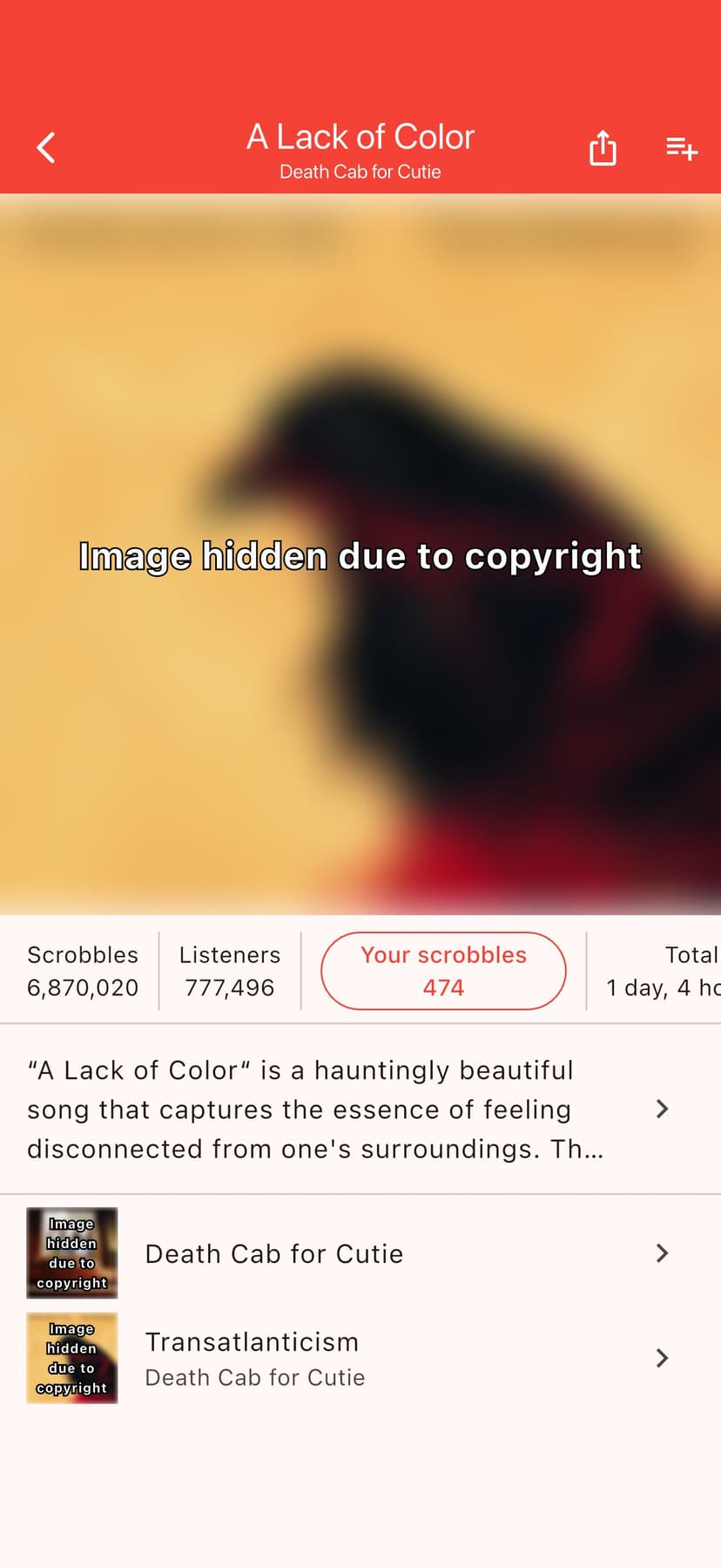 Finale for Last.fm screenshot 7 - screenshot