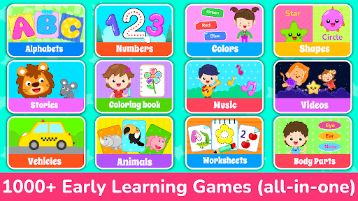 Kids Preschool Learning Games screenshot 1 - screenshot
