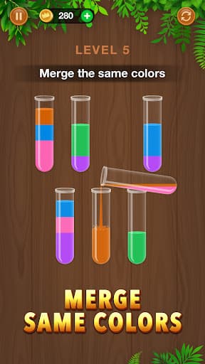 Sort Em All -- Water Puzzle screenshot 1 - screenshot