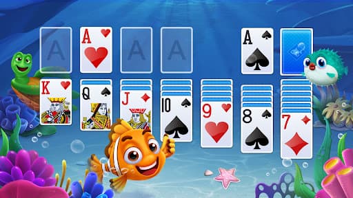 Solitaire - Fishland screenshot 1 - screenshot