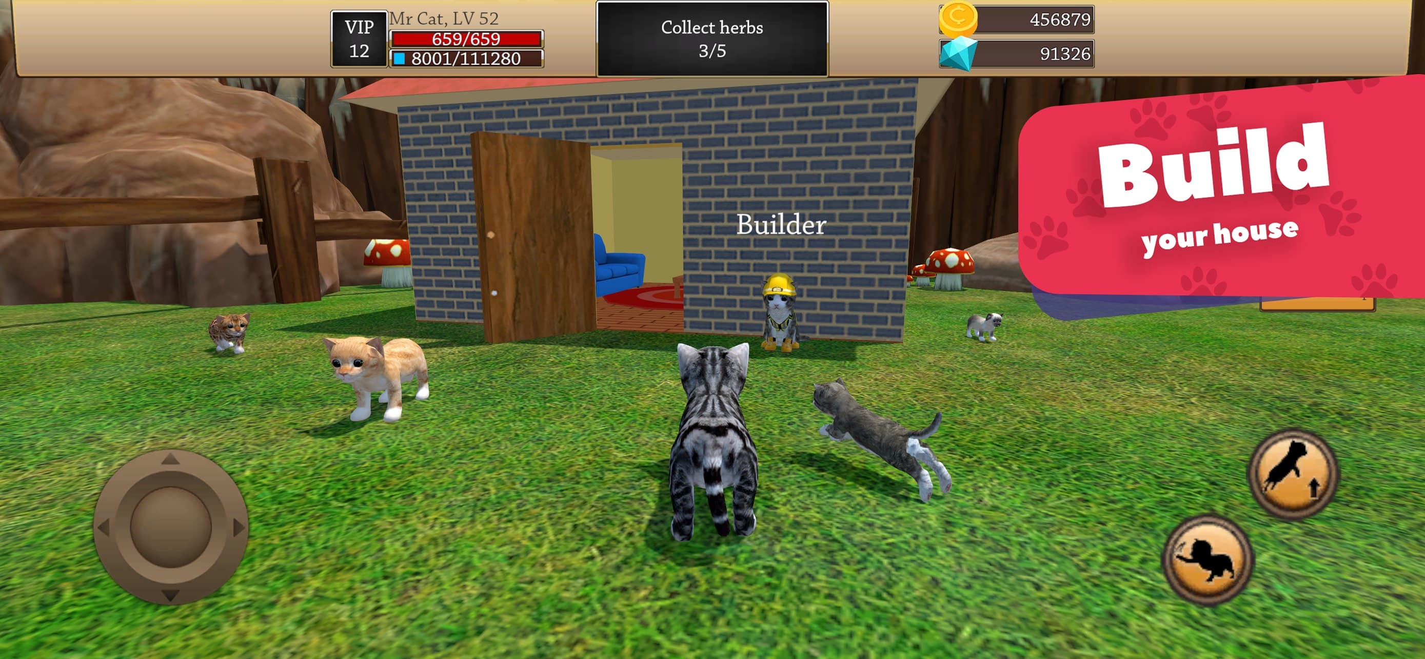Cat Simulator 3D - Animal Life screenshot 7 - screenshot